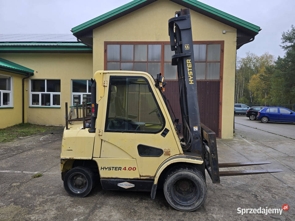 Wózek widłowy HYSTER H400XM5 5 m 4 t diesel Korpele