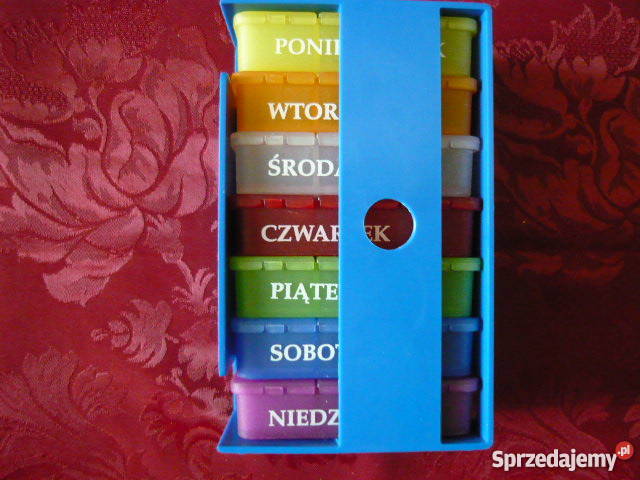 Kasetka na leki 7 dni tygodnia Myszków