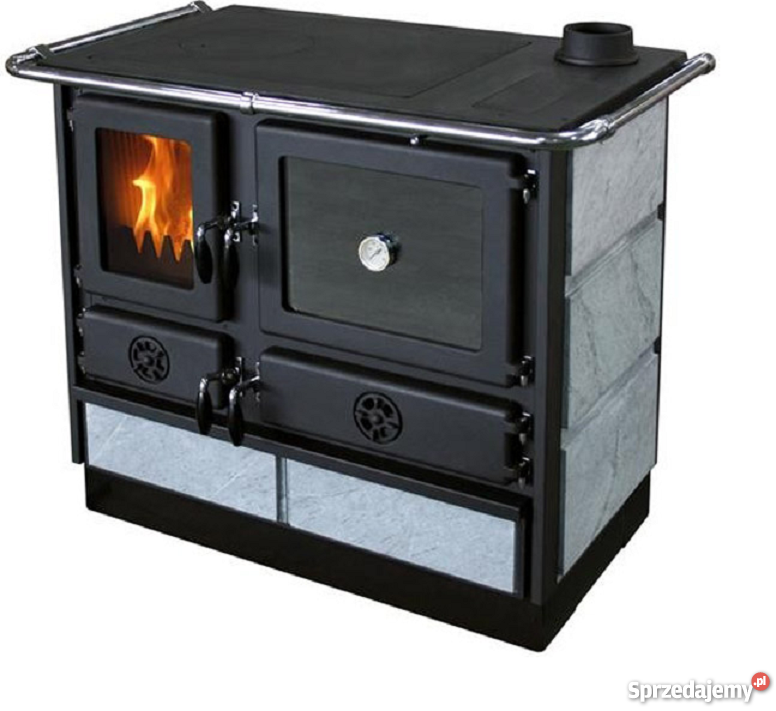 Kuchnia MBS Magnum żeliwna z okładziną z Piece i kominki dolnośląskie Wałbrzych sprzedam