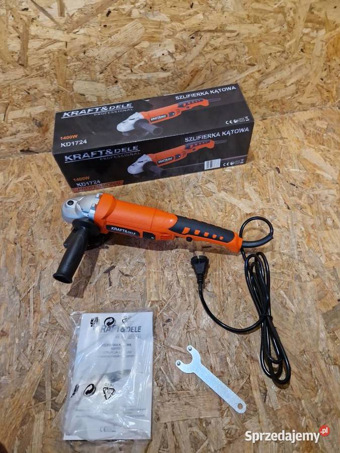 Szlifierka kątowa KraftDele KD1724 1400W 125mm Szlifierki kątowe Głogowa sprzedam