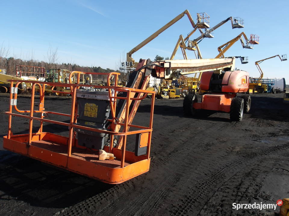 Podnośnik koszowy teleskopowy 28m 4x4 JLG 860SJ nie Dźwigi, podnośniki Pleszew