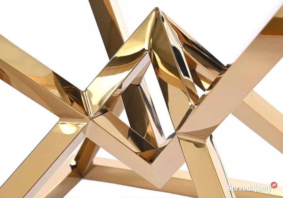 komoda konsola nowojorska glamour złota diament Szafy, regały, półki Nowy Sącz