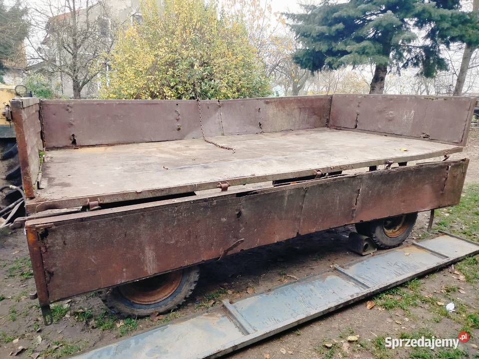 Przyczepa d35 wywrotka kaczka Lidzbark Warmiński