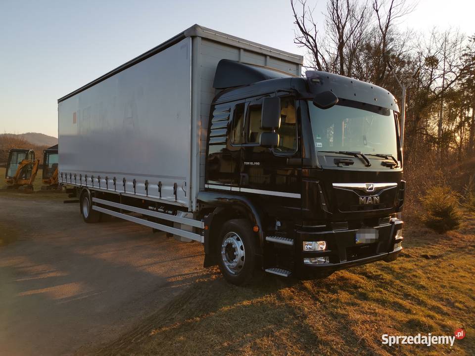 MAN TGM 18290 183000 9M ZABUDOWA 2X FIRANKA Bielsko-Biała sprzedam