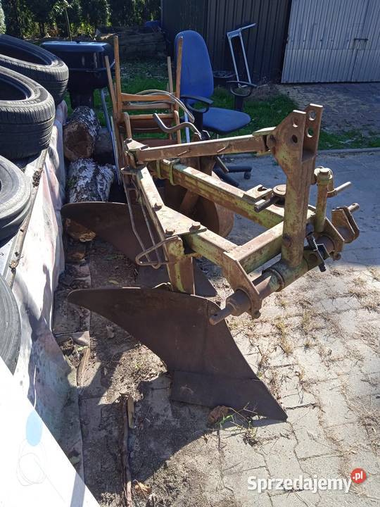 Pług dwu skibowy Unia Grudziądz nieuszkodzony Węgrzce