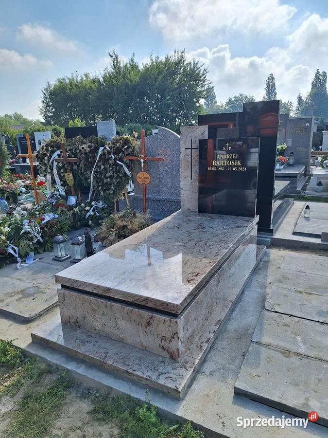 Nagrobki Pomniki Granitowe Pojedyńcze Pozostałe mazowieckie Warszawa