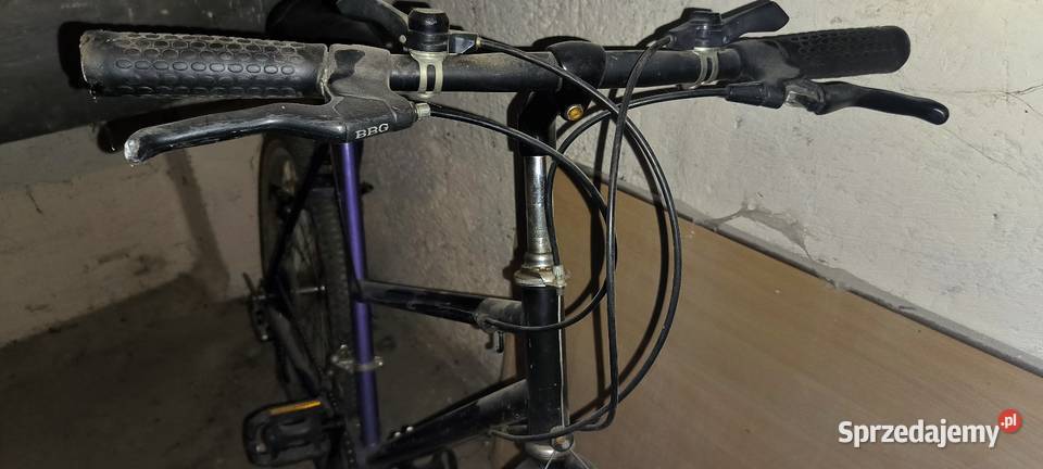 Rower damski 15 fioletowo czarny Konin