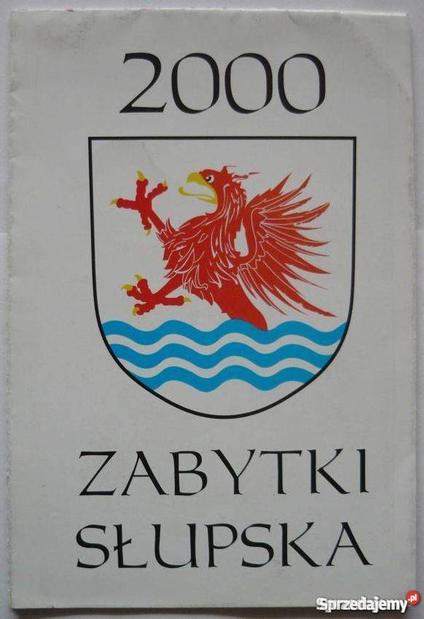 Zabytki Słupska 2000 Plan centrum Rok wydania 2000 Miastko sprzedam