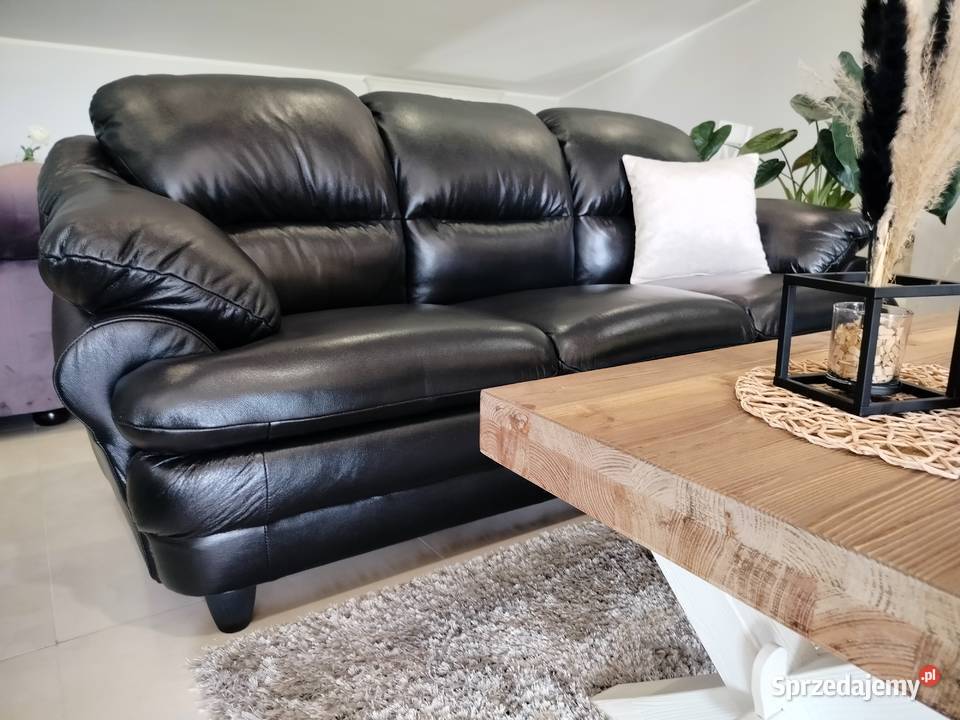 Zestaw Sara 311 skóra naturalna PRODUCENT Meble Kluczbork