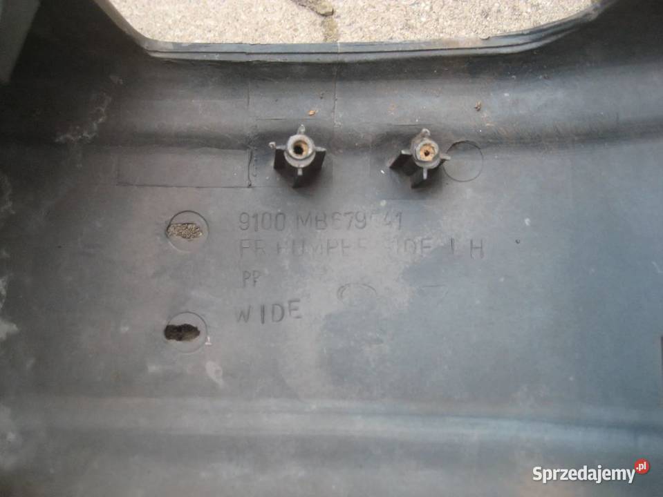 mitsubishi pajero ii 9099r zderzak przód lewy Rakoniewice sprzedam