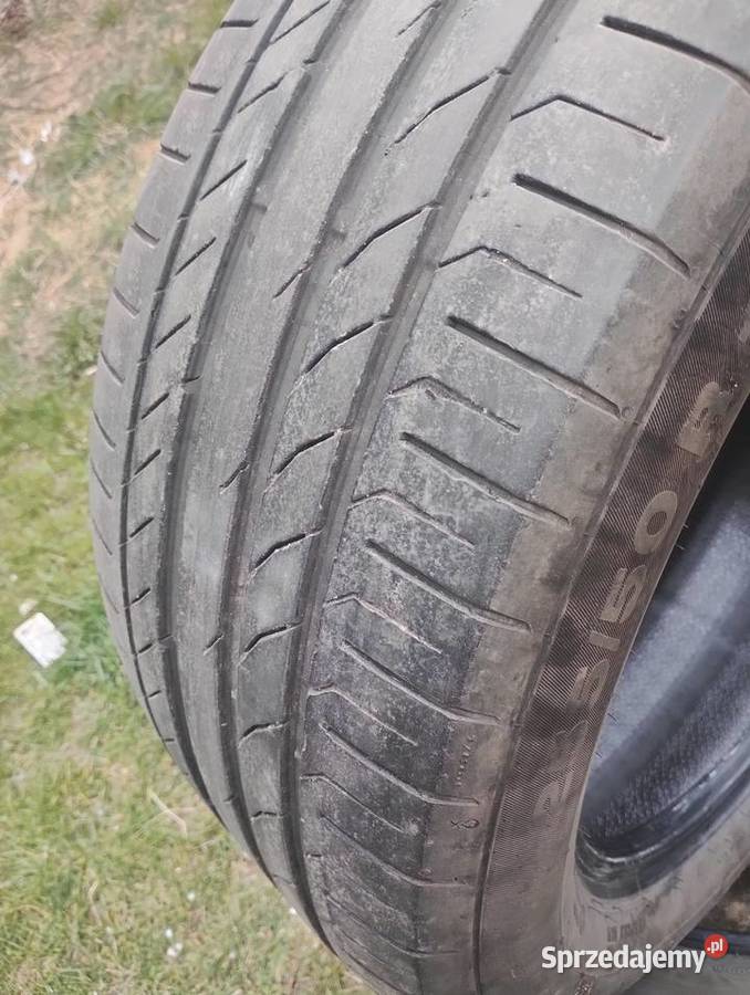Dwie opony Continental 2555019 255 Samochodowe dolnośląskie Lisowice