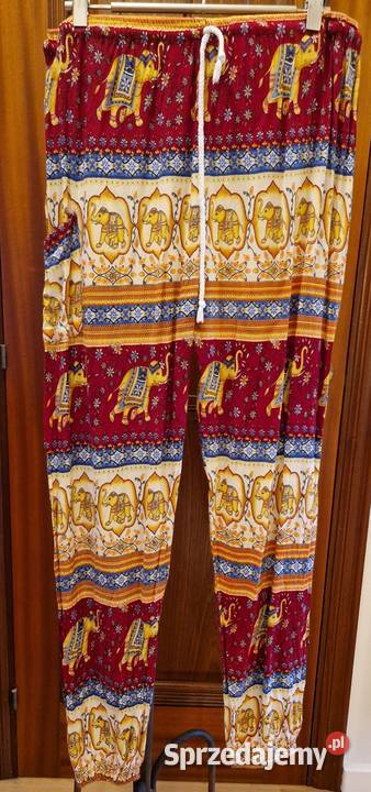 SPODNIE indyjskie damskie L4012 letnie bawełna