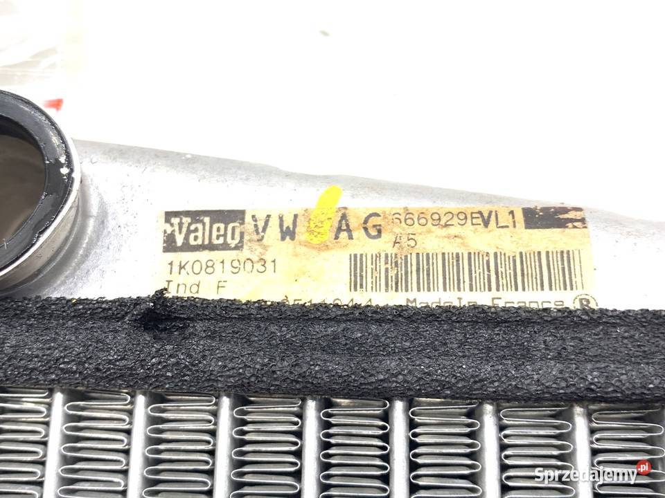 NAGRZEWNICA VW GOLF V 1K0819031 Hatchback 0310 Nagrzewnice