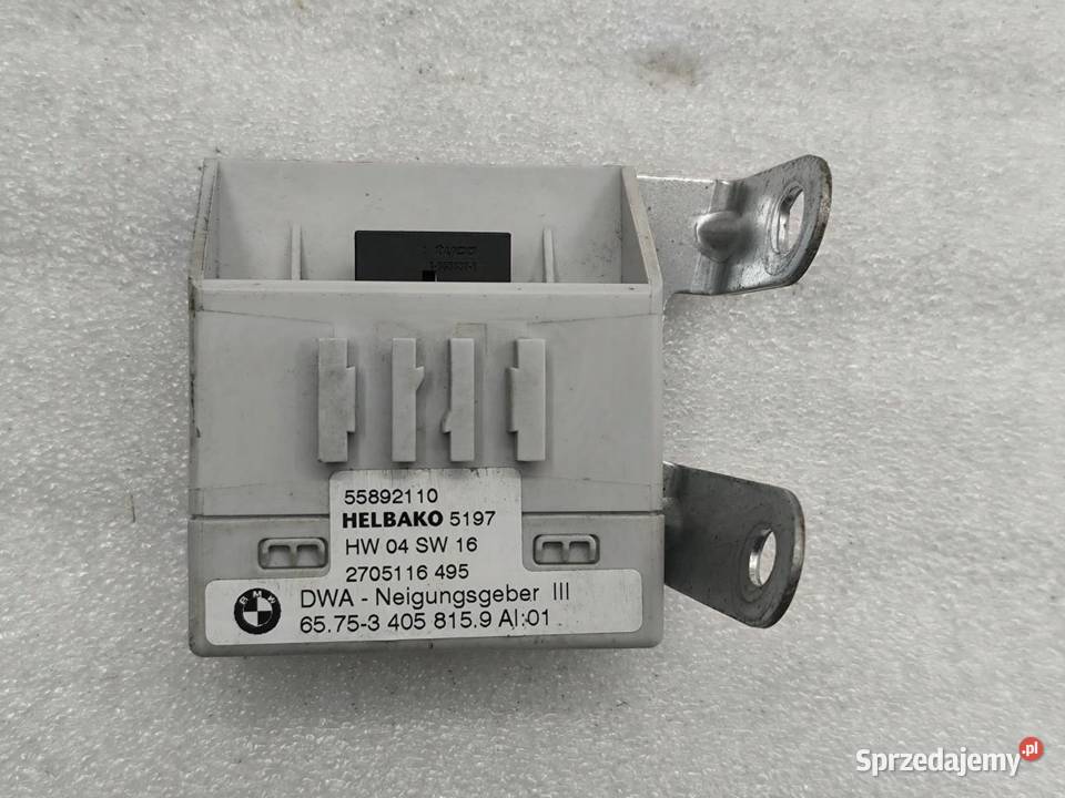 MODUŁ CZUJNIK PRZECHYŁU BMW X3 E83 3405815