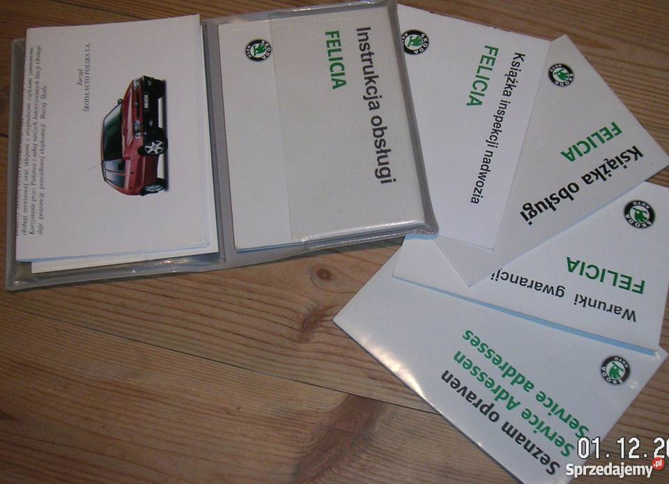 Instrukcja Obslugi i Napraw Skoda Felicia Caly podlaskie Augustów