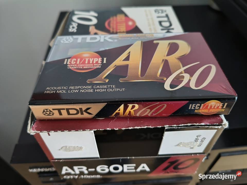 Kasety magnetofonowe TDK AR60 AR60 żelazo nowe kaseta Warszawa