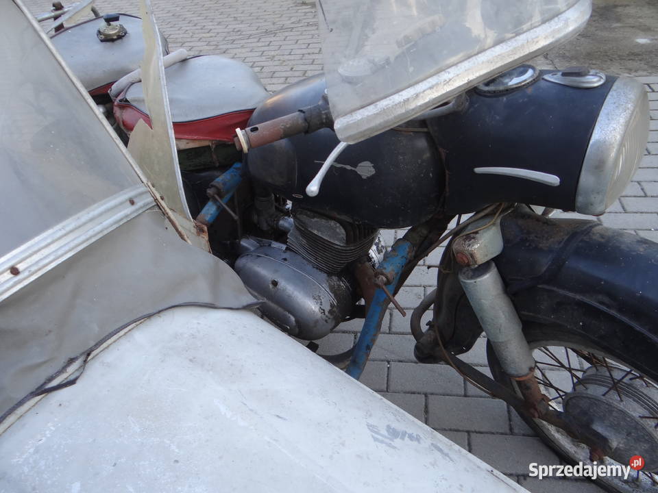MZ ES 2501 1964r Jaskółka z wózkiem bocznym dolnośląskie Wrocław sprzedam