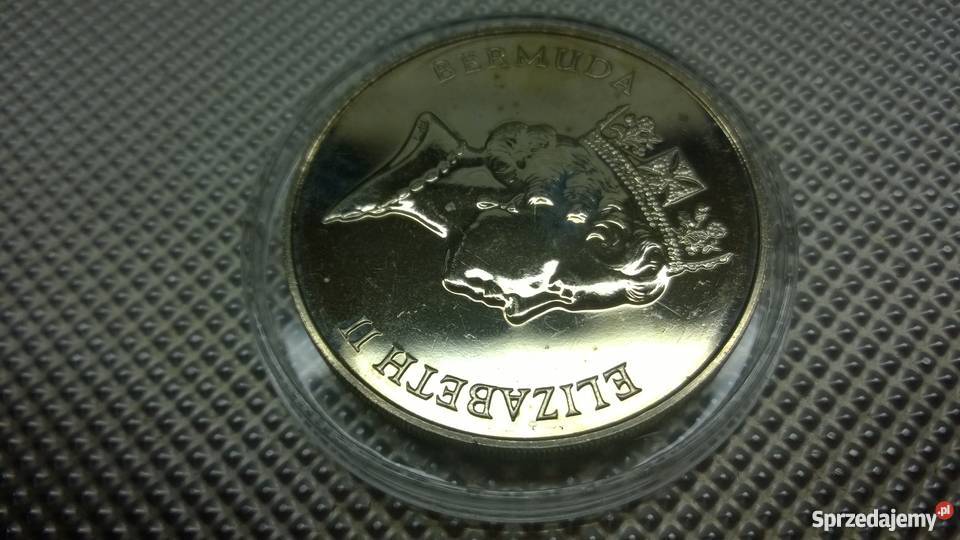 MONETA Bermudy 1 dolar 1988 Warszawa