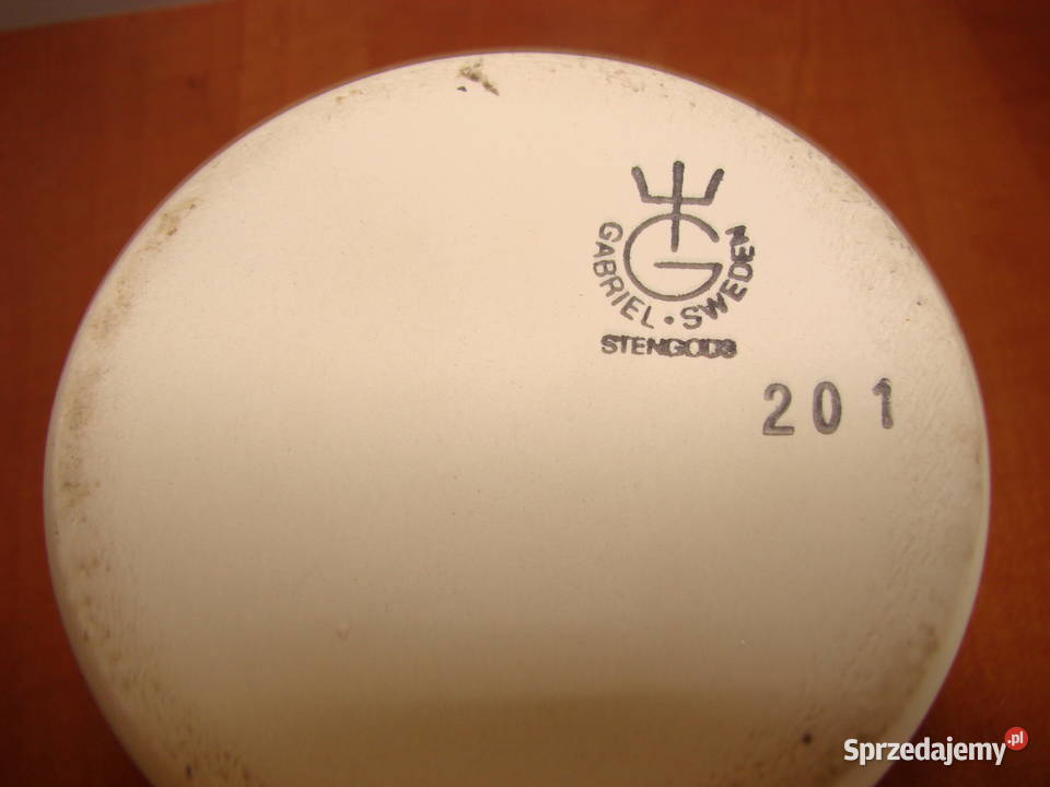 GbrielSweden Stengods ceramiczny pojemnik Pruszcz Gdański