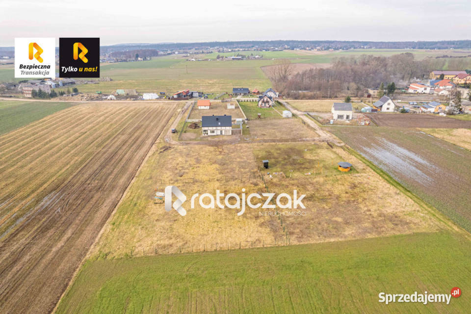 Sprzedaż działki Mieroszyno 1156m2