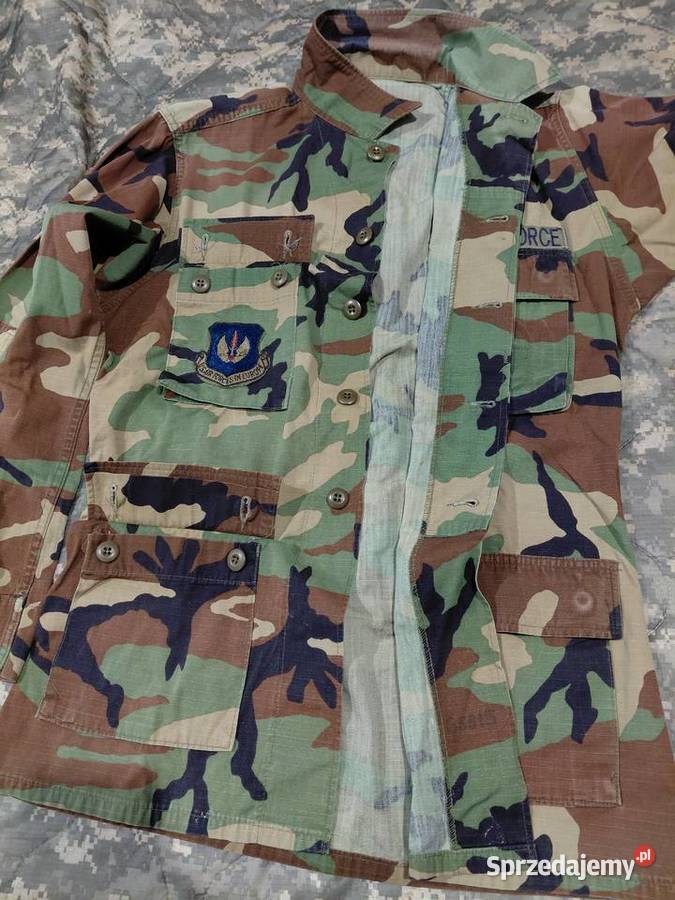 Bluza BDU USAF woodland small long ripstop Wrocław