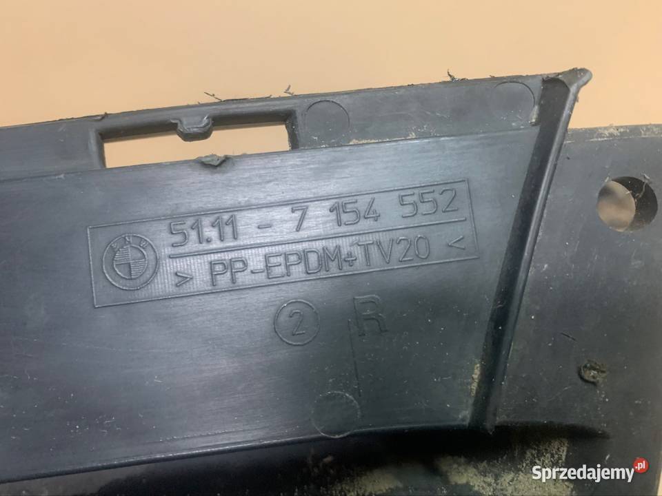 7154552 Kratka zderzaka prawa bmw 3 e90 e91 Szczecin