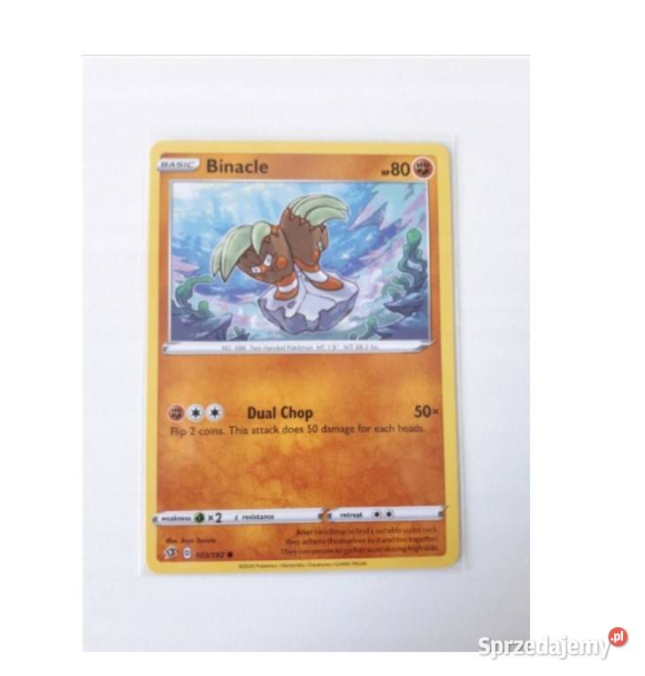 Pokemon Sword shield binacle 103192