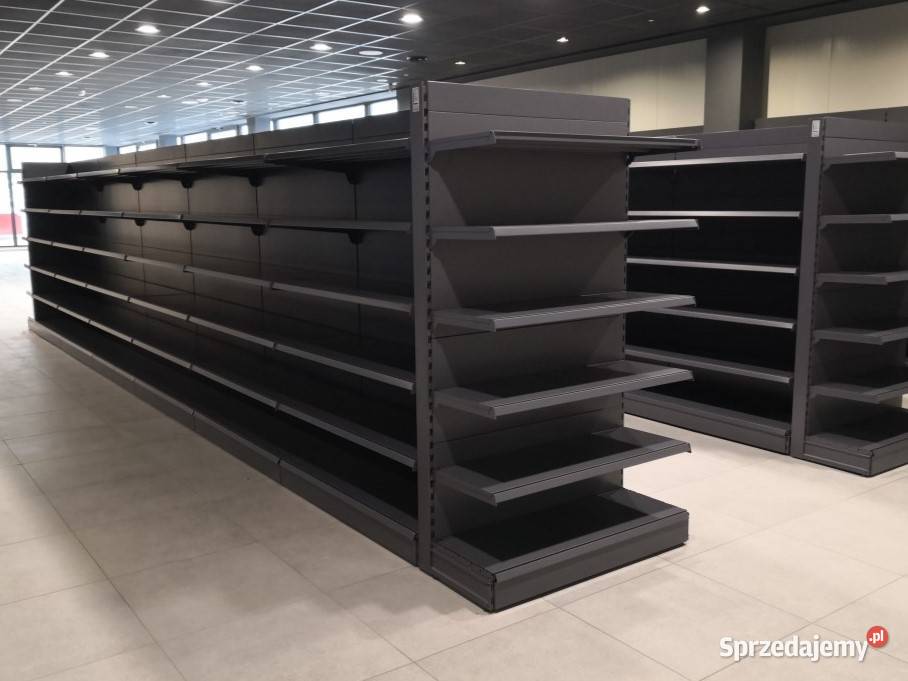 Regał sklepowy gondola regał metalowy Mago L Sklep warmińsko-mazurskie Barczewo