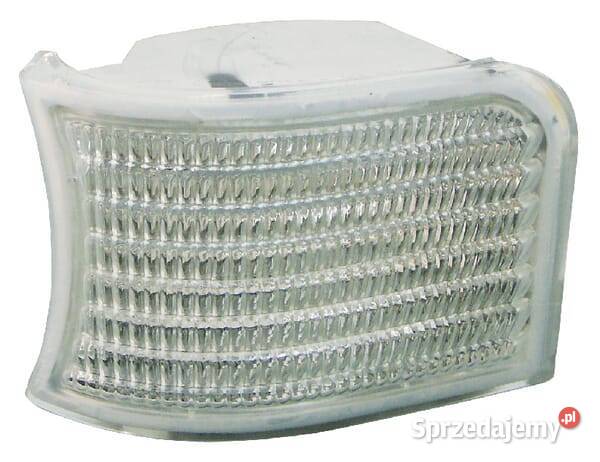 Lampa robocza prostokątna lewa 12V przezroczysta Kamionna