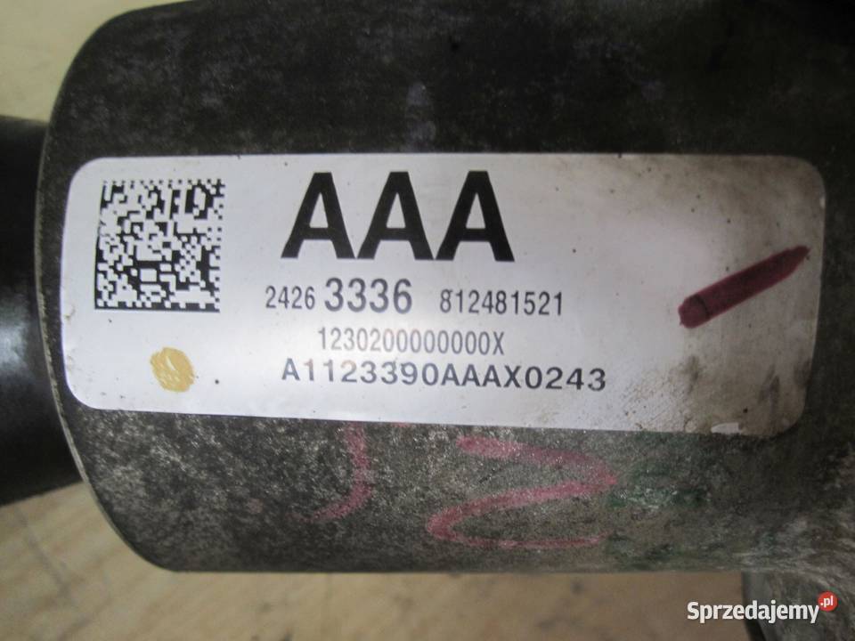 ASTRA MOKKA 14 TURBO A14NET 4X4 140 reduktor