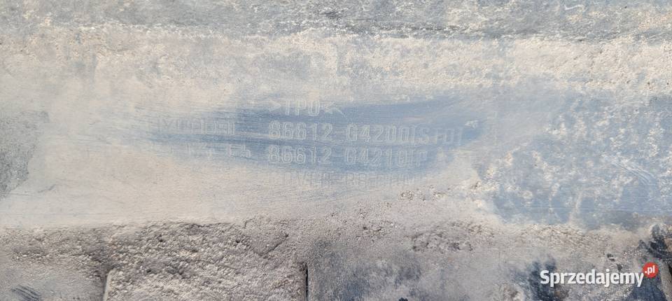 HYUNDAI I30 III KOMBI SPOILER TYL TYLNY DOKŁADKA Karoseria Ruda Śląska