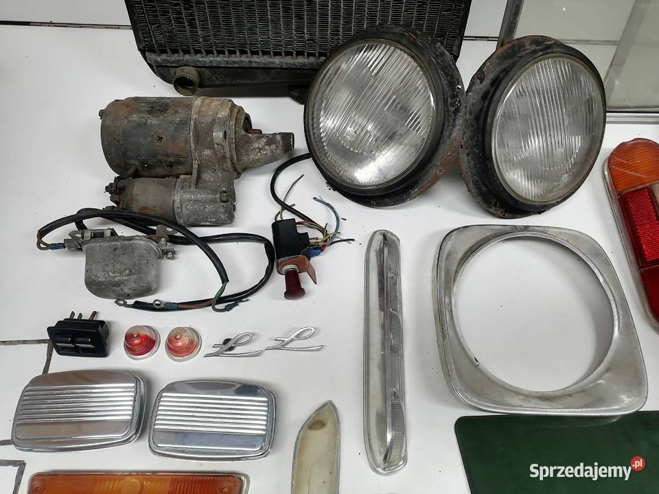 Części różne Opel Kadett A lampa chłodnica Rok produkcji 1963 Popielniczki Krzeszowice