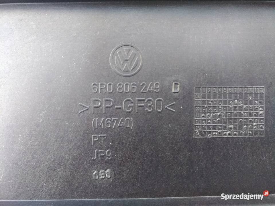 Przedni panel osłona chłodnicy 6R0806249D VAG osobowe Chłodnie wody Kraków sprzedam