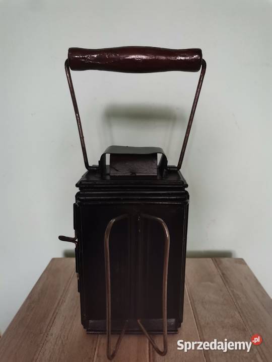 Stara lampa kolejowa Art Deco małopolskie Kraków