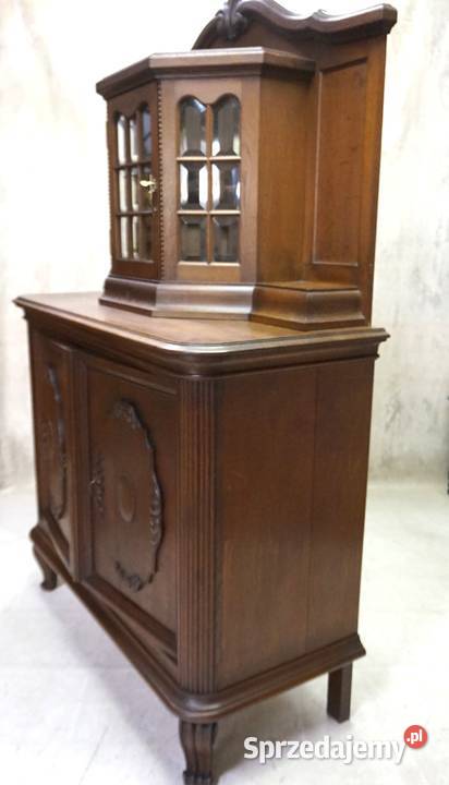 HP ZGRABNY WĄSKI SOLIDNY KREDENS MIĘDZYWOJENNY Kalisz sprzedam