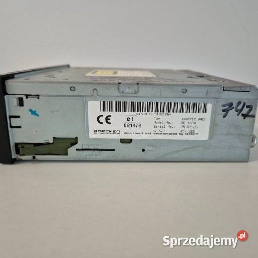 Unikatowe radio cd Mercedes Benz Becker be 4720 Koszalin