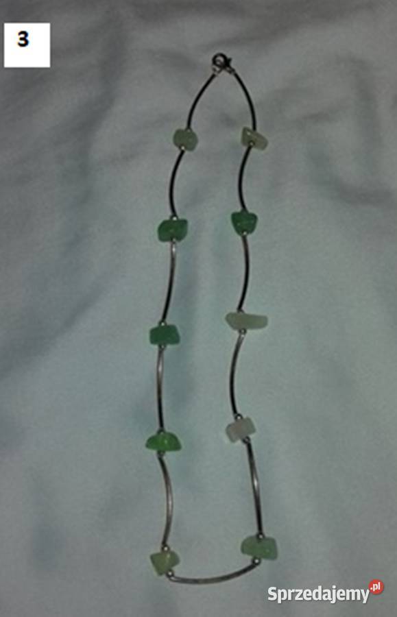 Naszyjnik korale kolia różne kamienie Warszawa