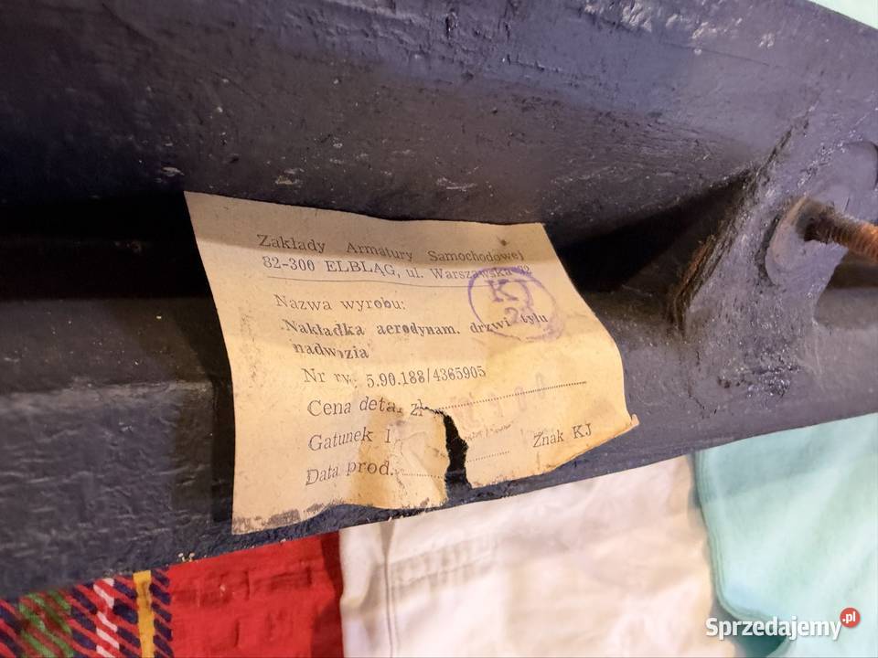 FSO Polonez Borewicz oryginalna lotka spoiler małopolskie Kraków