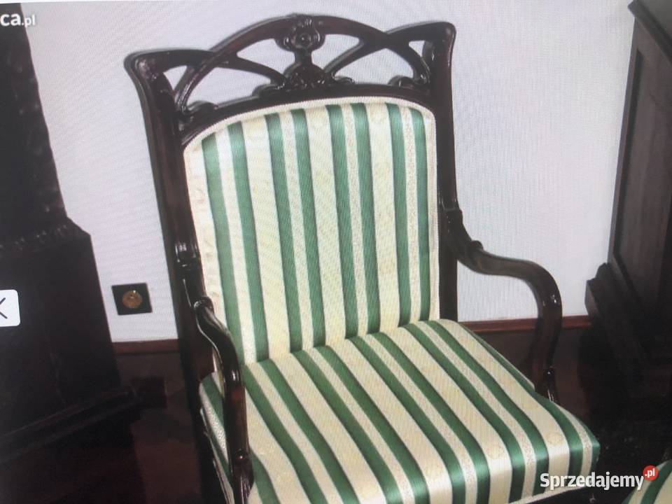 Secesyjny komplet mazowieckie Stare Zakole