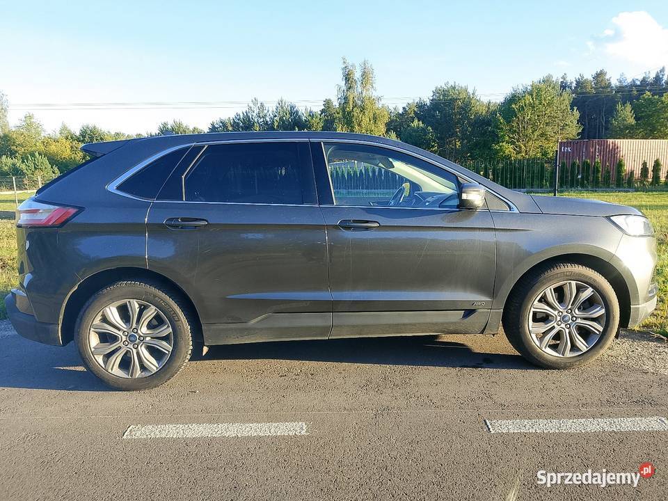 FORD EDGE 20 Biturbo dizel Titanium Europa LED czujnik zmierzchu Bełchatów
