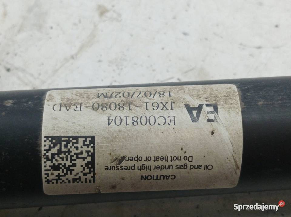 AMORTYZATOR PRAWY LEWY TYŁ KPL JX6118080EAD Ford świętokrzyskie sprzedam