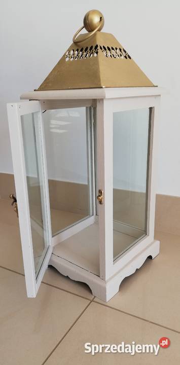 Lampion ogrodowy latarnia latarenka świecznik na mazowieckie Garwolin