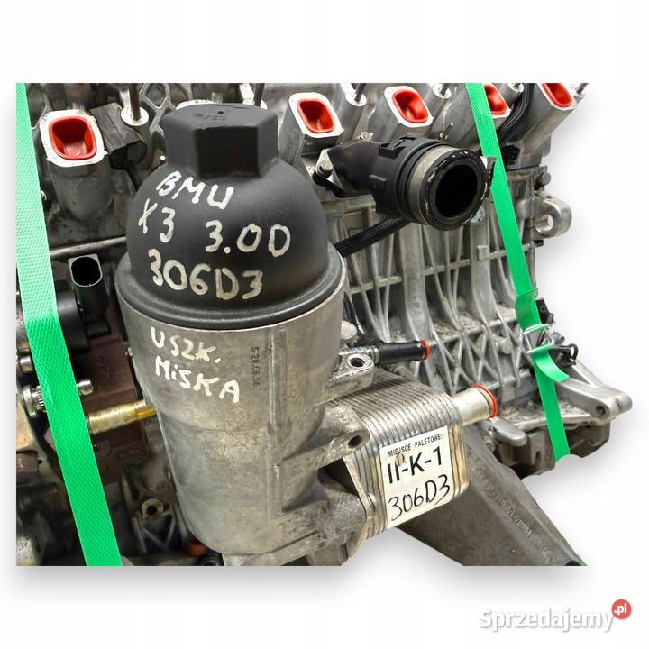 SILNIK M57D30 BMW X3 E83 X5 E70 X6 E71 30 D lubelskie Chełm