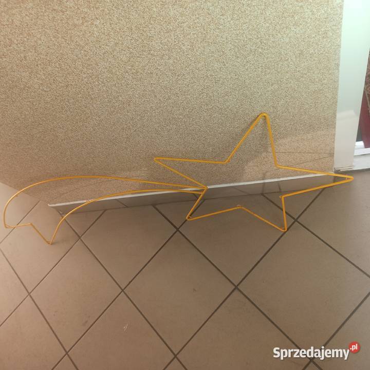 Konstrukcja świąteczna stelaż Gwiazda do łatwego Mrzezino