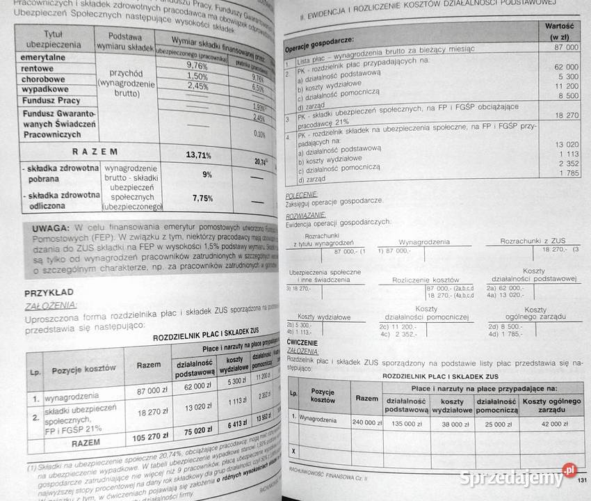 Rachunkowość finansowa Bożena Padurek Małgorzata miękka Chełm sprzedam