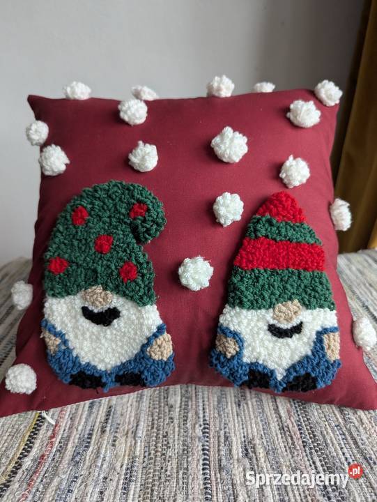 Poduszka dekoracyjna ręcznie robiona mazowieckie Warszawa