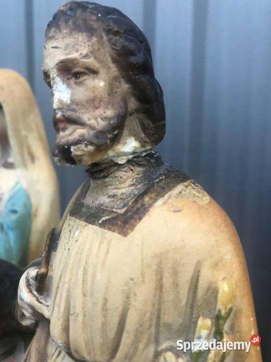 Zabytkowa Figurka Łowicz