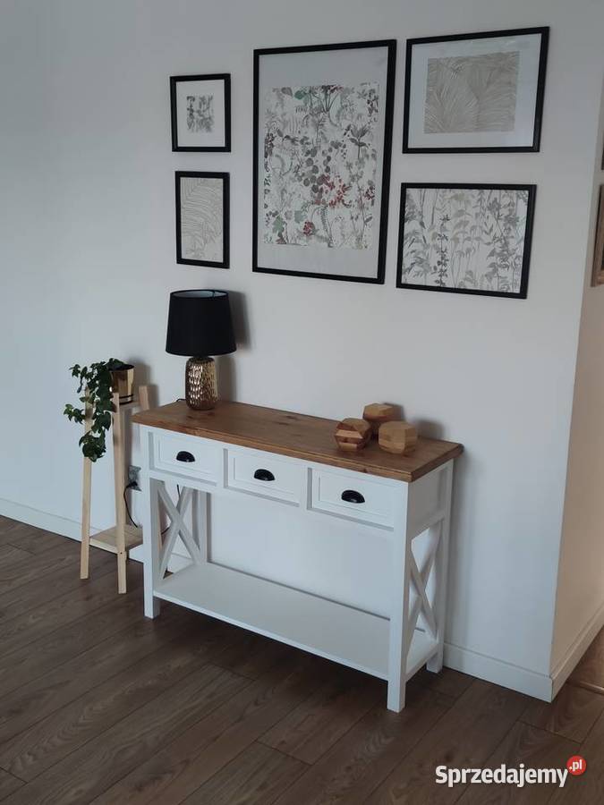 Konsola komoda drewniana styl prowansalski Pozostałe