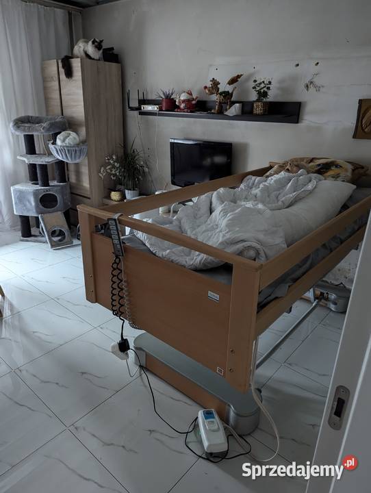 Prawie nowe Łóżko elektryczne rehabilitacyjne