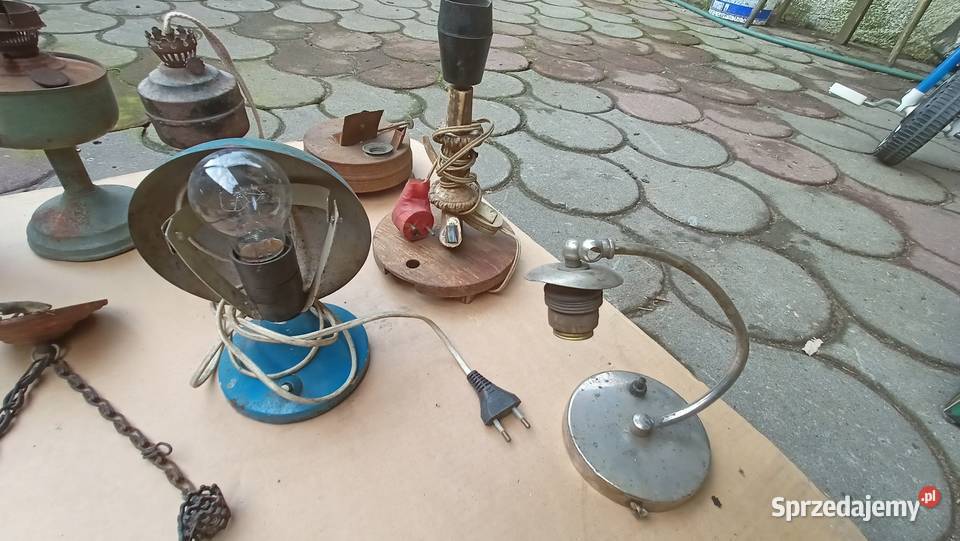 Stara lampa naftowa wisząca lampka biurkowa sprzedam